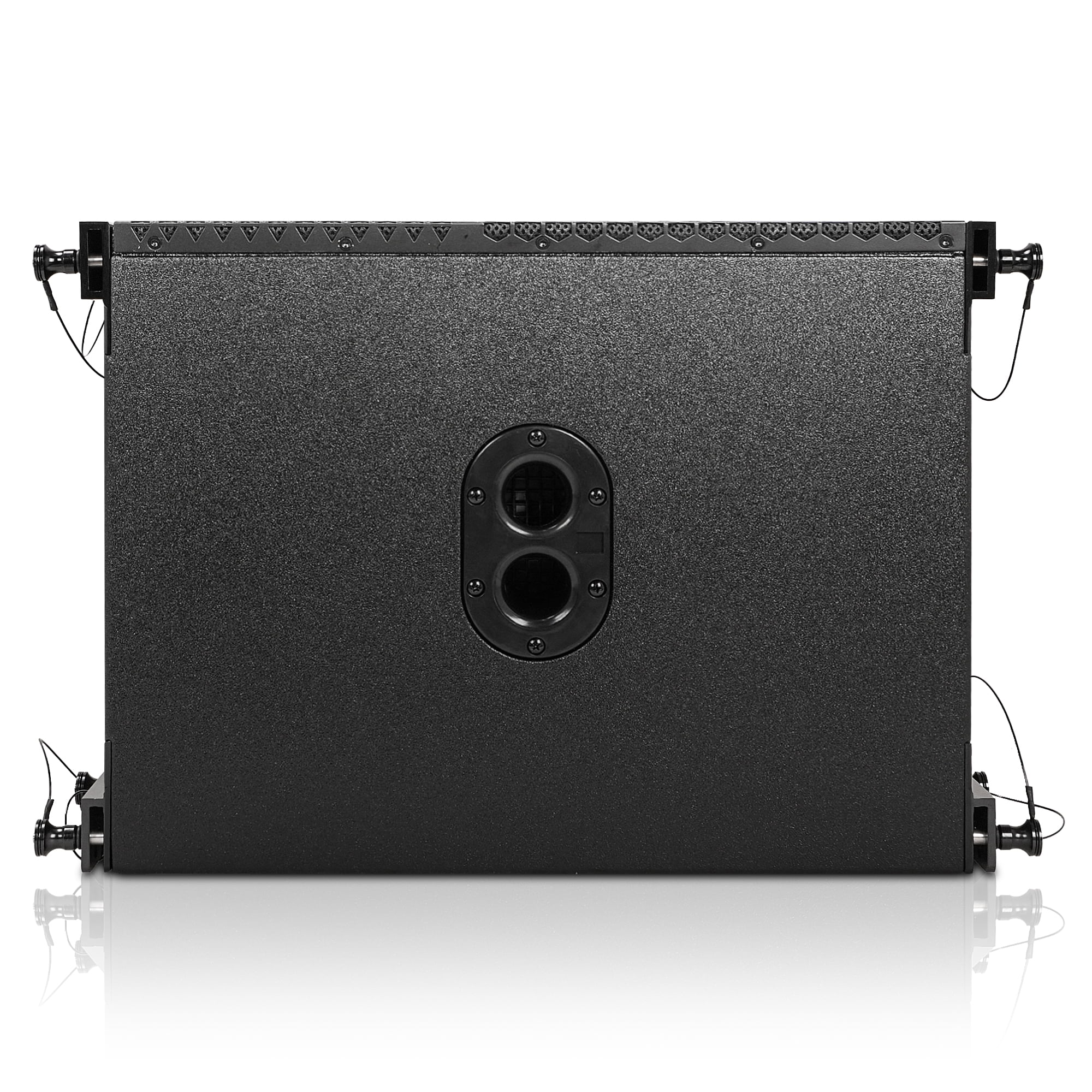 Sound Town ZETHUS Series 10” Passive Two-Way Line Array Loudspeaker, Full-Range/Bi-Amp Switchable, Birch Plywood, Black (ZETHUS-110)