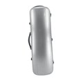 thumbnail image 2 of Yinanstore Étui pour Violon avec Sangles Arrière et Poignée Étui de Transport pour Instruments de Musique Imperméable Antichoc Couverture Rigide Portable Rembourrage Doux Argent, 2 of 8