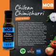 thumbnail image 2 of MOB Sauce Chilean Chimichurri – Award Winning Garlic & Herb Marinade Grilling & Dipping Sauce that’s Vegan, Gluten-Free, Keto-Friendly with Natural Ingredients Free of Preservatives – 9 fl oz, 2 of 7