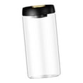 thumbnail image 4 of GUOOL Clear Glass Vacuum Storage Jars for Food, Candy, Food Storage Containers, Coffee 1800ml, 4 of 9