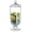 Style-A, variant on 2 Pack 26oz Glass Candy Jars with Clear Decorative Storage Jar for Candy Cookies Wedding Party Favors(9.3 * 4.3inch)