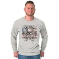 thumbnail image 4 of American Customs USA Biker Skull Plus Size Crewneck Graphic Tee Shirt Brisco Brands 3X, 4 of 6
