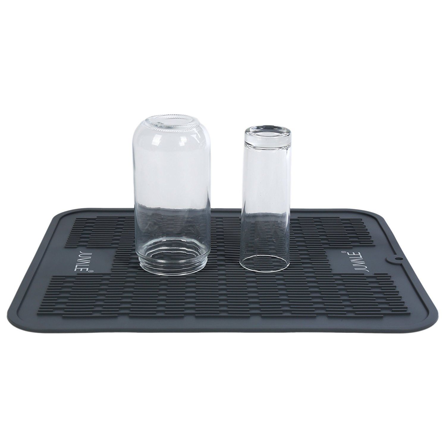 Dish Drying Mat Kit Silicone Drying Mat, Kitchen Counter Dish Drainer