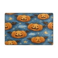 thumbnail image 2 of Area Rugs 36"x24" Indoor Non-Slip Wear Resistant Floor Mats Soft Large Carpets for Living Room Bedroom Home Decor Washable Rug Spooky Evil Pumpkin Designs, 2 of 7