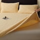 thumbnail image 5 of Sábana bajera de invierno con forro polar | Protector de colchón antideslizante de terciopelo de leche grueso | Funda para cama individual de 120 x 200 cm para un sueño cálido y confortable, 5 of 6