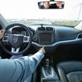 thumbnail image 2 of EeaseMX VOSAREA Espejo retrovisor grande con ventosa, universal, gran angular, para interior, montado en parabrisas, para coche, camión, SUV, furgoneta, 2 of 7