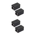 thumbnail image 3 of Moyic 2 uds adaptador Universal hembra a hembra Ethernet red adaptador LAN divisor conector transferencia cabeza enchufe de acoplamiento Type1 NO1, 3 of 6