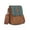 Brown and turquoise green, variant on TAZAG Fashion Retro Bohemian Women's Crossbody Bag Lightweight Portable Mobile Phone Bag Shoulder Bag Suitable Gift Gift
