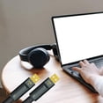 thumbnail image 6 of 50-200cm Long 6N USB A to USB A Cable Cord Line Noise Reduction Quality Rich and Clear Sound Performances, 6 of 6