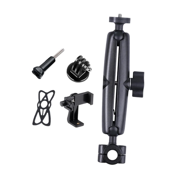 Soporte para cámara de coche. Soporte versátil para teléfono en el asiento trasero del coche, ideal para viajes y vlogging en directo. Extendido con clip