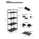 thumbnail image 4 of Estante Organizador Multiusos AGBOX Color Negro 4 Peldaños, 4 of 5