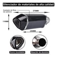 thumbnail image 4 of Escape Silenciador Charger Universal 38-51mm Acero Inoxidable Color Titanio, 4 of 4