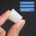 thumbnail image 3 of Uxcell Tapered Shaped Solid Silicon Stopper, Tube Rubber Stoppers Lab Plugs for Sealing Copper Pipes Bottles Vials 7/8" 8, 3 of 5
