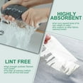 thumbnail image 3 of LELE LIFE 6Pcs Microfiber Cleaning Cloth for Glass, Lint Free Streak Free, 16×16in, Glass Polishing Cloth Microfiber Towels for Cars Window Mirror Stainless Steel, 3 of 7