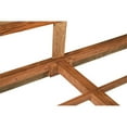 thumbnail image 6 of Taran Designs Darcy Live Edge Solid Wood King Panel Bed in Brown, 6 of 10