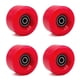 thumbnail image 4 of Juego de 4 ruedas de patín en línea cuádruples para interior / exterior PU 58 rojo Sunnimix Rueda de patines, 4 of 8
