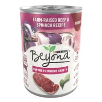 Purina Beyond Immune Health Wet Dog Food Natural Soft Beef & Spinach, 12.5 oz Can