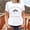 White, variant on Retro Laguna Beach California Palm Tree Graphic T-Shirt Vintage Summer Vacation White Tee Women's Casual Short Sleeve Top