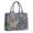 Multicolor Ethnic Paisley, variant on Large Capacity Tote Bag,Red Floral and Petal Pattern Handbag Fashion Luxury Tote Bag,15.7"x13"x 5.1" Inches,Laptop Compatible