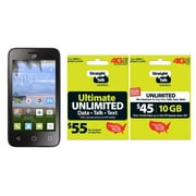 Straight Talk Alcatel OneTouch Pixi Eclipse (Free Phone!)