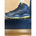 thumbnail image 1 of Ni - ke Ni - ke Air Jordan 10 Retro Venom Green Black Sneakers size 8.5, 1 of 5