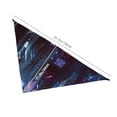 thumbnail image 5 of Lsque Geometry Dash Printing Dog Bandana ,Cat Scarf Adjustable Bib Handkerchief Accessories for Dogs Cats,Pet scarf,Pet fashion, 5 of 8