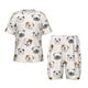 thumbnail image 1 of Balery Bulldog Face Conjunto de Pijama Infantil de Manga Corta con Estampado – Ropa de Dormir de Algodón Suave-3X-Large, 1 of 6