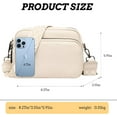 thumbnail image 3 of LinYooLi Crossbody Bags for Women, Trendy Leather Crossbody Camera Bag Purse with Guitar Strap Small Shoulder Handbag, 3 of 7