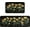 Black, variant on Sunflower Black Kitchen Rugs and Mats Set of 2, Spring Summer Kitchen Mat Non Slip Absorbent Mat for Sink Waterproof Runner Rug for Laundry room17 x30+ 17"x48"