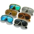 thumbnail image 7 of Oversized bling Rhinestones Sunglasses Women 2024 Luxury Y2K One-Piece Sun Glasses for Lady Punk Eyewear UV400, 7 of 7