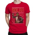 thumbnail image 2 of Officially Licensed Legends Of Lucha Libre Festive Luchador Holiday Design Men's T-shirt, 2 of 3
