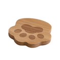 thumbnail image 2 of TidBay sous-Verres en Bois Tranches de Racines de Lotus Biscuits Fleurs sous-Verres de Table Coussin d'Isolation Polyvalent pour Décoration Intérieure, 2 of 8