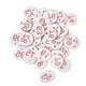 thumbnail image 2 of Etiquetas colgantes portátiles de 100 números 1 - 100 Etiquetas de identificación de equipaje Etiqueta de llave de número de dormitorio de supermercad - palabra blanca+roja shamjiam  Etiqueta de número, 2 of 6