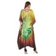 thumbnail image 5 of Gypsie Blu Women's Plus Size Kaftan Dresses Printed Long Maxi Dress for Ladies Girls, 5 of 5