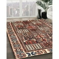 thumbnail image 3 of Ahgly Company Machine Washable Indoor Rectangle Traditional Light French Beige Brown Area Rugs, 2' x 4', 3 of 7