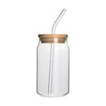 thumbnail image 4 of Vasos de burbujas,Taza con tapa y Taza de café de vidrio,Vaso de café con cola de vidrio con para uso doméstico,Vasos para beber transparentes reutilizables,Taza de té con, 4 of 8