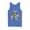 Royal Blue, variant on Men's Toy Story Character Logo Party  Tank Top Royal Blue Medium
