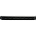 thumbnail image 2 of TRIPP LITE 24-Port 1U Rackmount Cat5e Feedthrough Patch Panel, RJ45 Ethernet, 2 of 6