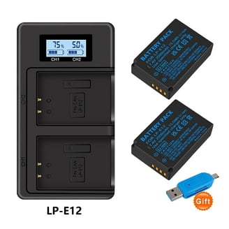 VIloso Compact AC/DC Charger For Canon LP-E5 / LPE5 Battery | Shopee