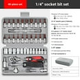thumbnail image 1 of 40-Piece Multi-Purpose Screwdriver Kit with Ratchet Function, Assorted Bits Including Flathead, Phillips, Tri-Wing, Torx, and Extended Tips – Durable, Organized Storage Case for DIY Repairs and, 1 of 6