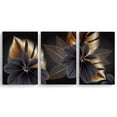 thumbnail image 3 of Set de Cuadros Decorativos Maxigráfica Shop Hojas Doradas Moderno Minimalista, 3 of 4