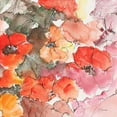 thumbnail image 3 of Manero, Annie 15x15 Black Modern Framed Museum Art Print Titled - Floraison rouge, 3 of 5