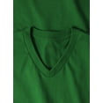 thumbnail image 5 of Ma Croix Mens Premium Heavyweight V-Neck T-Shirts Essential Casual, Up to 5XL, 5 of 6