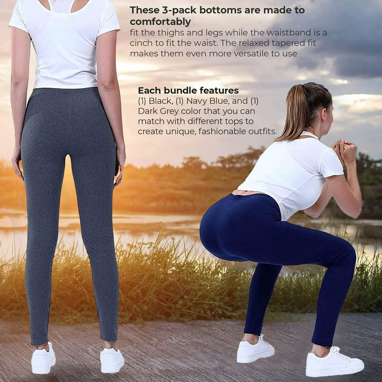 C Crush Women's Leggings-Womens Workout Leggings-Relaxed Fit Womens Yoga  Pants-Soft Womens Pajama Pants-Womens Lounge Pants 