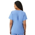 thumbnail image 3 of Hanes Women's Comfort Fit Short Sleeve V-Neck Scrub Top, Style HSW107, Sizes up-to 3XL, 3 of 9