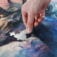 thumbnail image 4 of FREEAMG Drawing Galaxy Unicorn Puzzle 500 Pieces - Wooden Jigsaw Puzzles for Family Games - Suitable for Teenagers and Adults, 20.5"x14.9", 4 of 7
