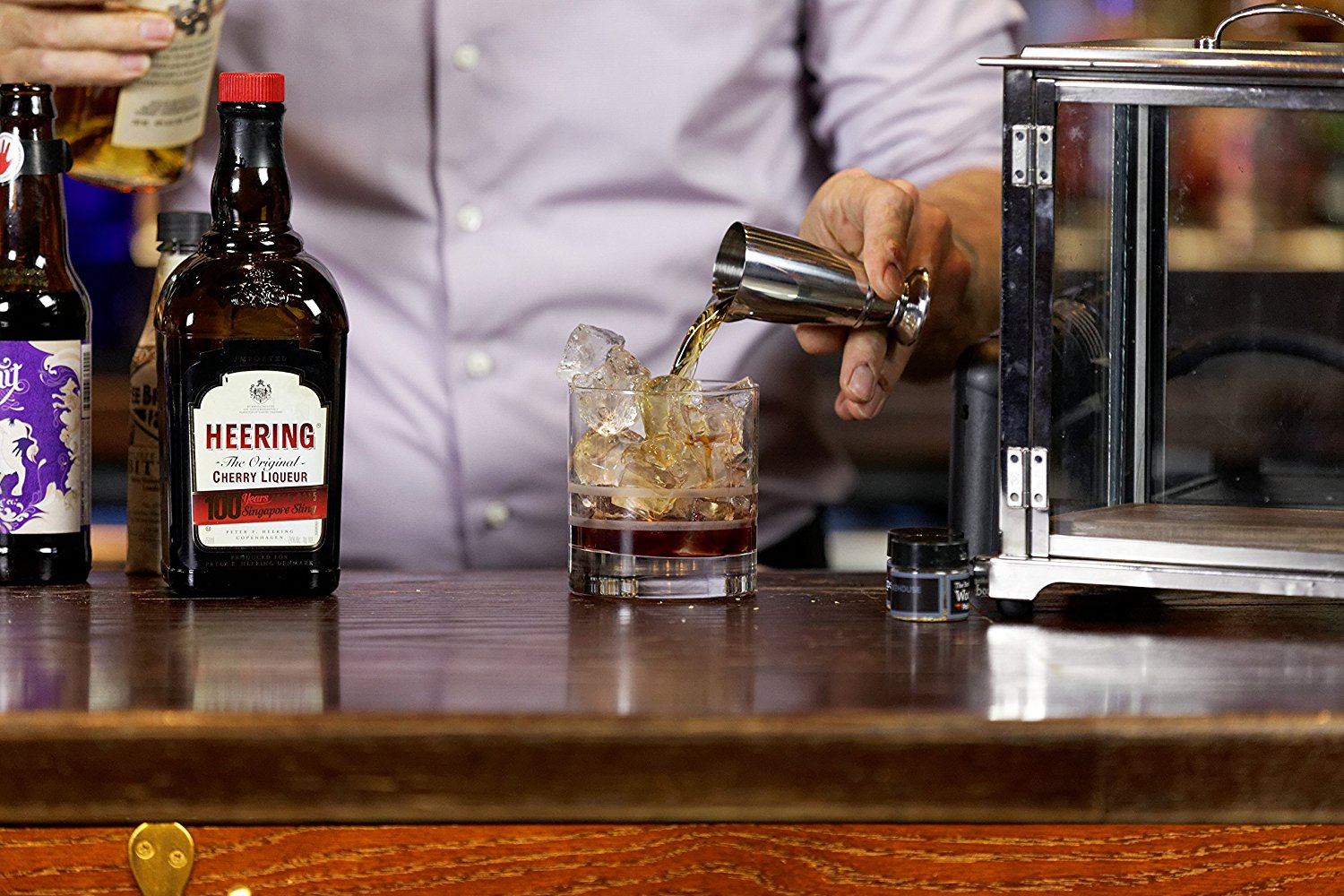 3.75 Stainless Steel Spirits//Cocktail Jigger with Fine Beaked Spout for Precise Pouring Crafthouse by Fortessa Professional Metal Barware//Bar Tools by Charles Joly