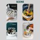 thumbnail image 5 of Organizador Lazy Susan de organización sin esfuerzo, plato giratorio de plástico ABS blanco para una organización sin esfuerzo y fácil limpieza, de larga duración, adecuado para cocina, armario,, 5 of 6
