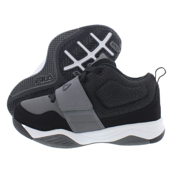 Fila Skybuzzer 2 Boys Shoes Size 1.5, Color: Black/Grey
