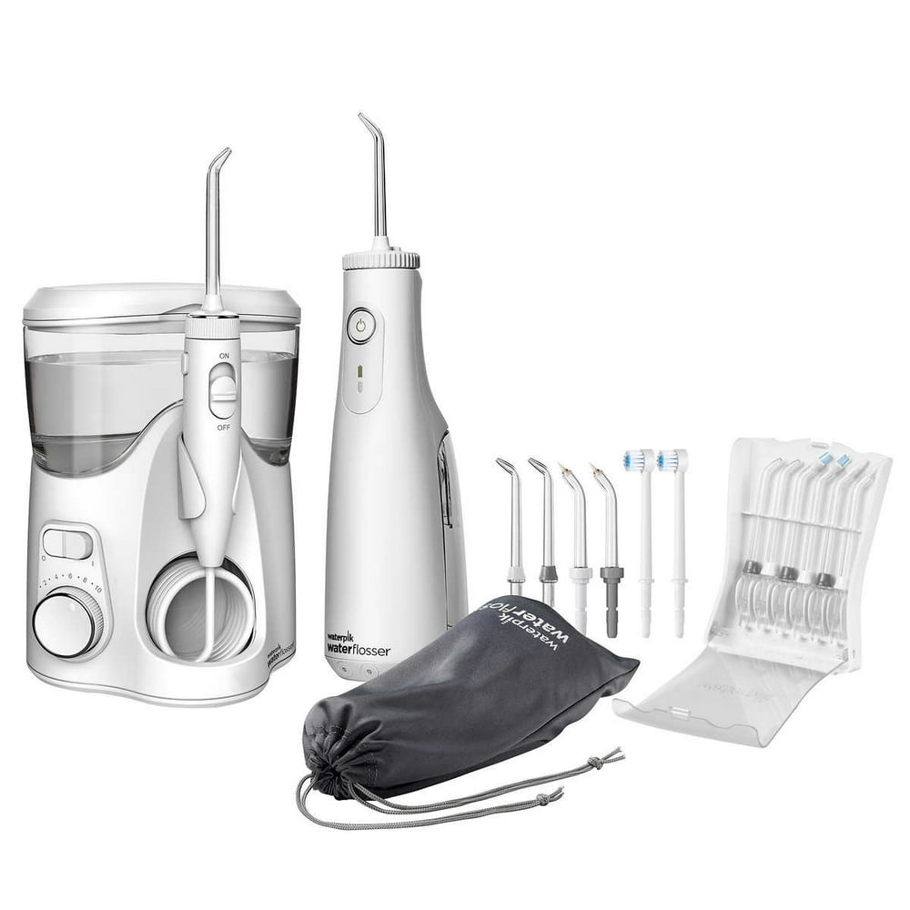 Waterpik Ultra Plus and Cordless Select Water Flosser Combo Pack